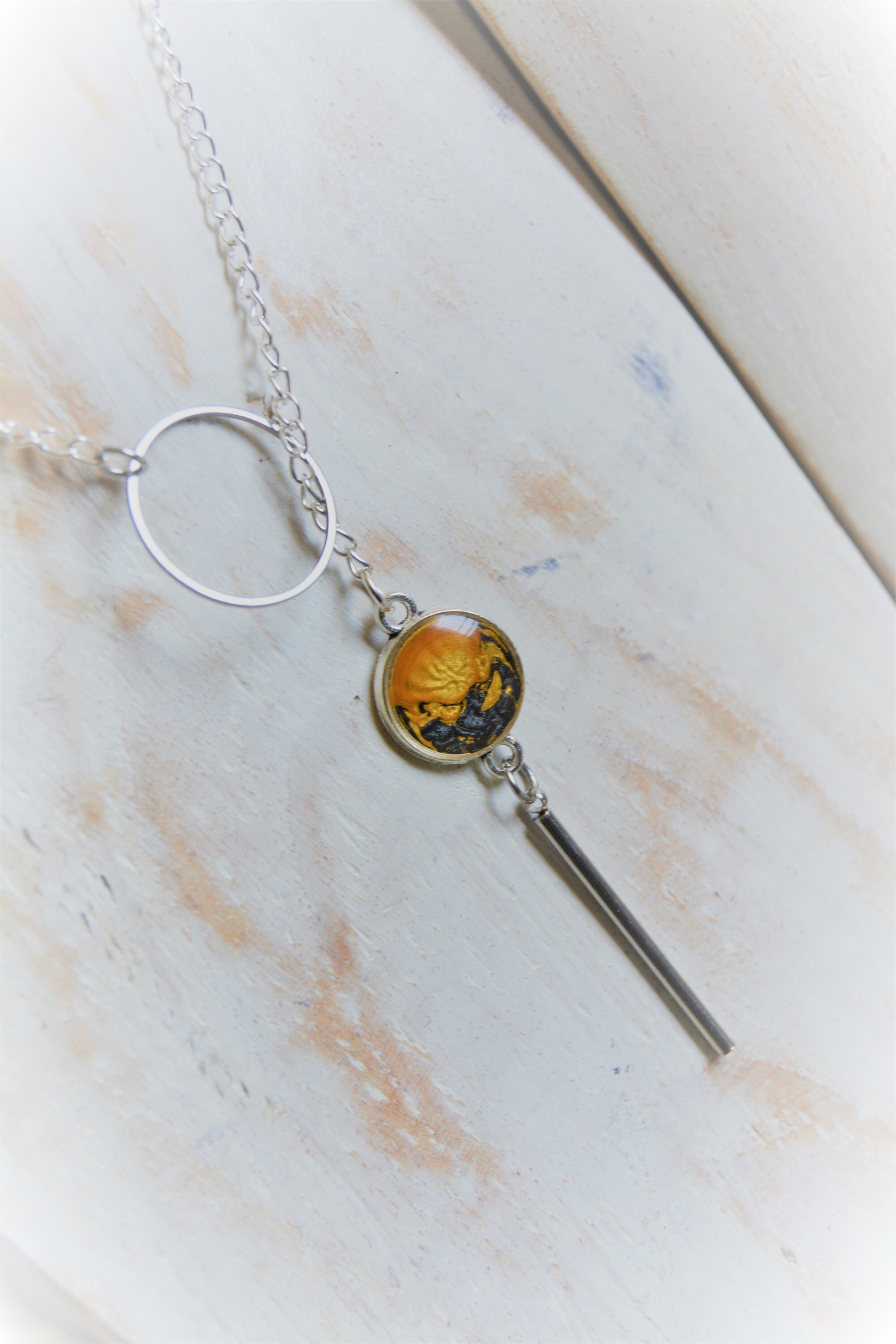 Lasso Necklace- Silver main image 0