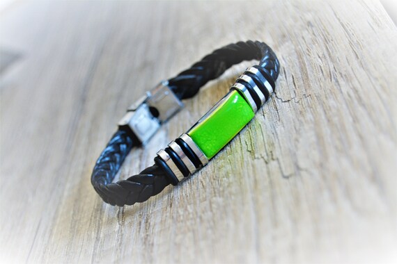 Neon green deals bracelet