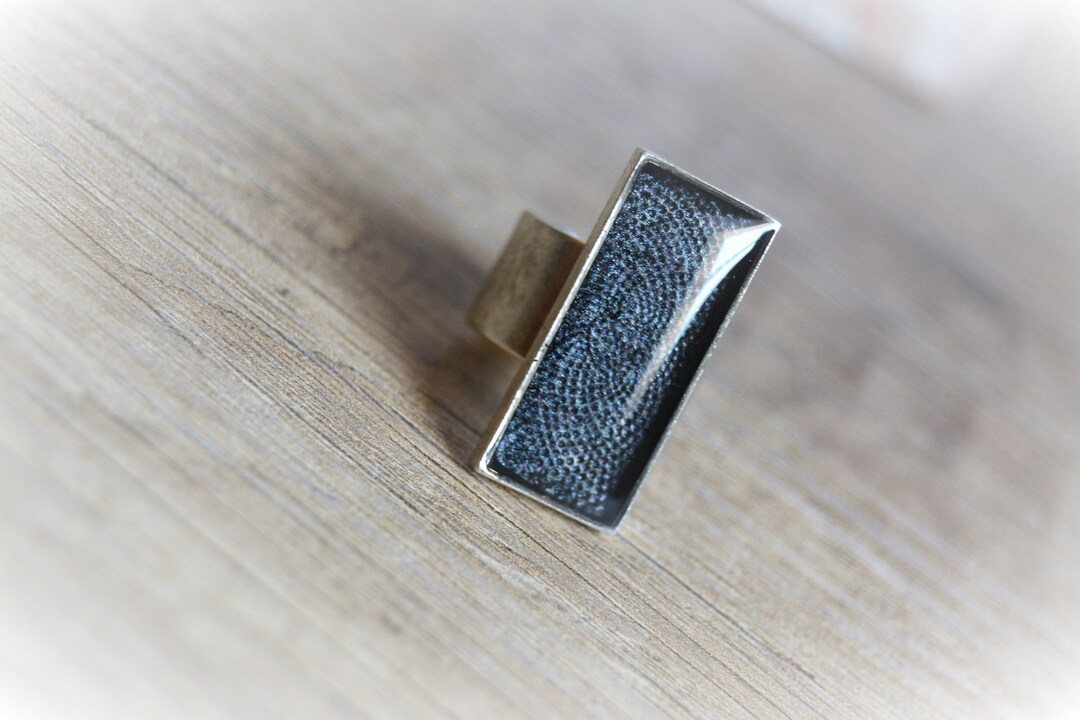 Rectangular Silver Ring Rectangular Silver Ring Rectangular Silver Ring ...