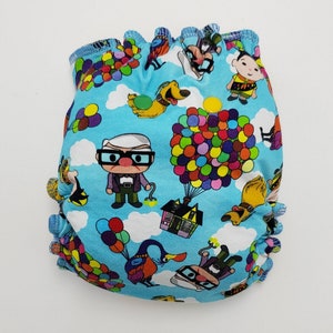 Pañal de tela para bebés Tamaño personalizado 6 a 55 + libras Cierre a presión Calidad Ecológico Híbrido Ajustado Bambú reutilizable Windpro Super Soft Up Hecho en EE. UU.
