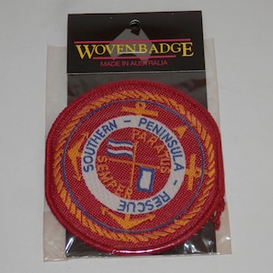 Vintage Southern Peninsula Rescue Patch, Badge, New