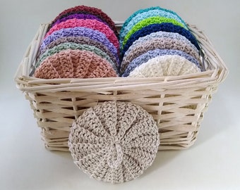 Washable sponge Hemp-Cotton Double-Sided 100/% Recyclable Ready to ship Tawashi 3 Pack