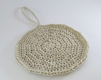 Tawashi hemp cloth diameter 12 cm