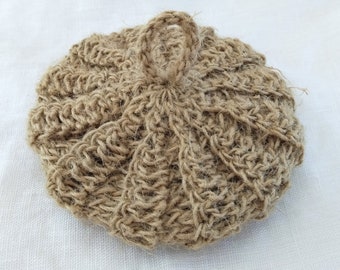 Tawashi sponge that scratches in jute 11 cm