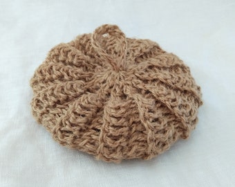 Tawashi sponge that scratches in jute 12 cm