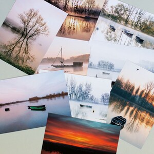 Photographie art paysage vallee de la Loire, bateau de Loire dans la lumiere, paysage Loire, fleuve, barque, ambiance eau, image 4