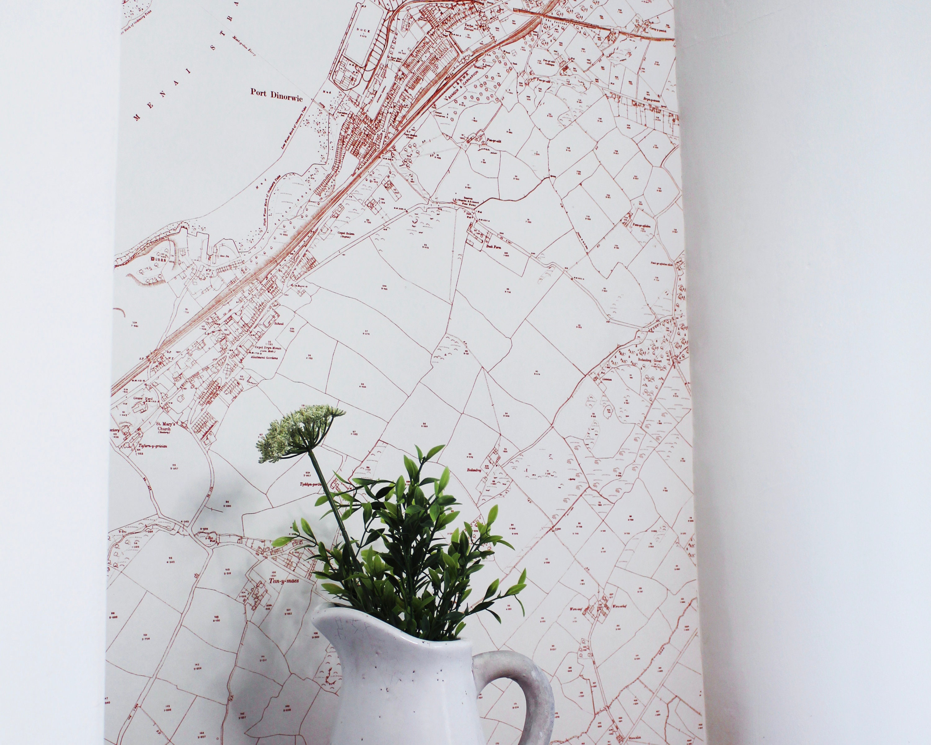 Custom Map Wallpaper Bespoke Historical Map Wallpaper Mural Etsy UK