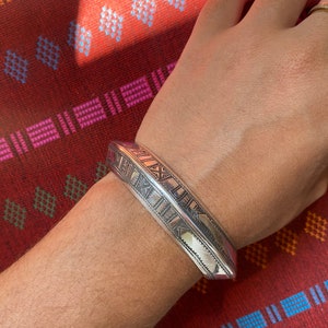 Tuareg silver bracelet - tasoka - tgbr14