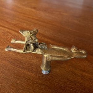 Alça de latão - leão - BH12