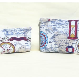 Pochettes en tissu "Navigation"