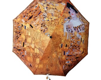 Umbrella / Parasol - Foldable - Painter KLIMT: Adèle BLOCH-BAUER