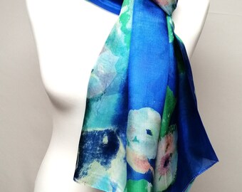 Foulard Thai Silk Bleu Marine Commerce équitable Wrap 100% Soie écharpe Mariage Bal Neuf Foulard Thai Silk Bleu Marine Commerce équitable Wrap 100% Soie écharpe Mariage Bal Neuf