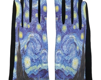 Gloves - VAN GOGH - The Starry Night