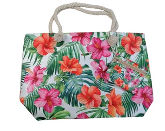 Tote bag / Strandtas - Bloementhema