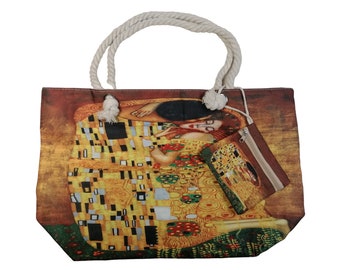 Tote tas / Strandtas - Klimt The Kiss