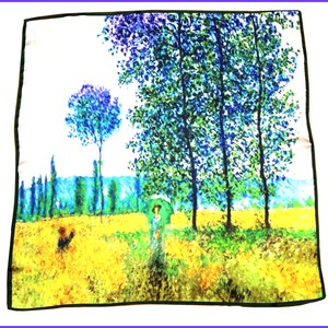 100% Silk Necktie  - 50 x 50 cm