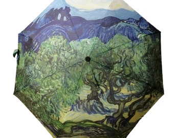 Parapluie - Pliable - Peintre Van-Gogh - Les oliviers