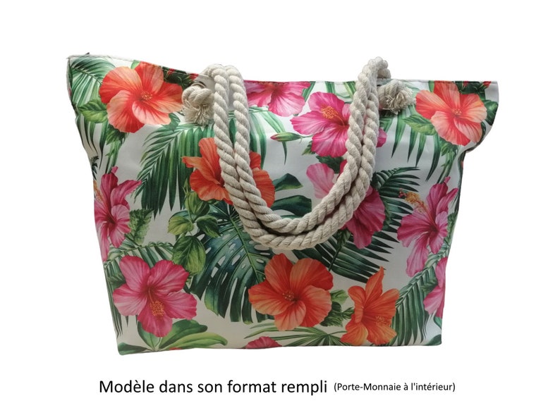 Borsa tote / Borsa da spiaggia Van-Gogh Il mandorlo in fiore immagine 4