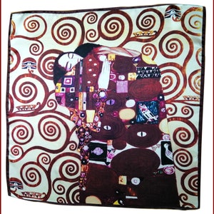 100% Silk Necktie  - 50 x 50 cm