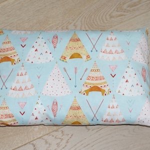 Indian teepee cushion, cotton, baby room, child