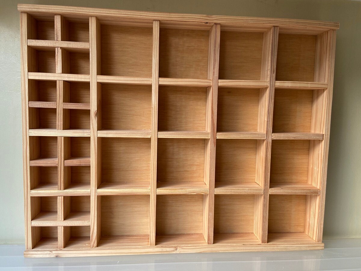 Casier d'imprimeur en Bois Massif