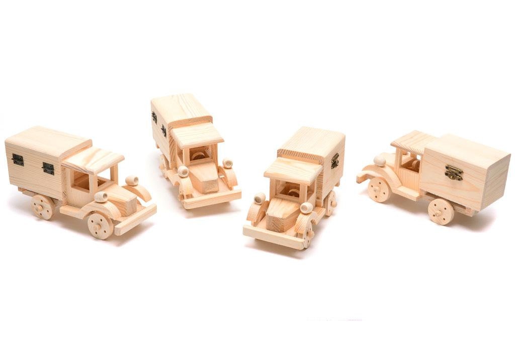 7 18cm Wooden Truck Box With Clasp / Chest With Clasp Etsy