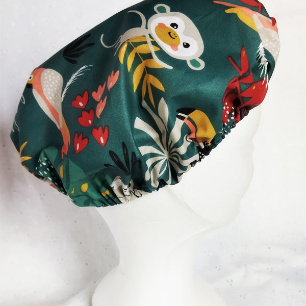 Bonnet pour la douche, taille enfant, motifs animaux