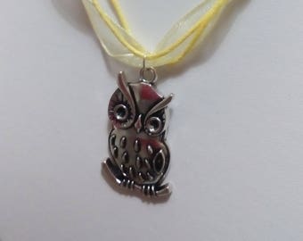 OWL ornament / colorful owl: ideal for a fan of OWL necklace and earrings