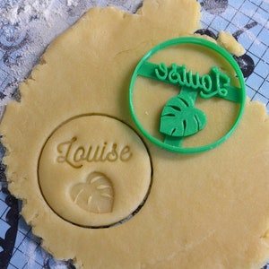 Custom Monstera Leaf cookie cutter - Monstera cookie cutter - Cookie cutter - Jungle cookie cutter