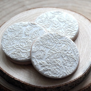 Motif Roses Embosser Stamp - Flowers Embosser Fondant - Wedding Sugar Paste Stamp - Valentine&#39;s Day Gift - Gateau Mother&#39;s Day