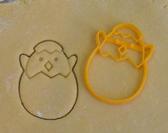 Chick and egg cookie cutter - Cute Chick cookie cutter - Easter cookie cutter - Chick cookie cutter - Bunny cookie cutter