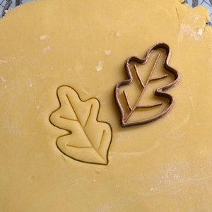 Oak Leaf cookie cutter - Oak cookie cutter - Cookie cutter - Forest cookie cutter - Cutter fondant - Cake design - Leaf Cookie cutter