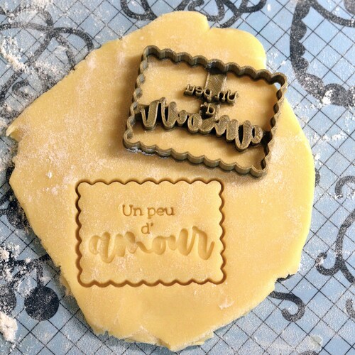 Love Petitbeurre Cookie Cutter French Cookie Cutter Name Etsy