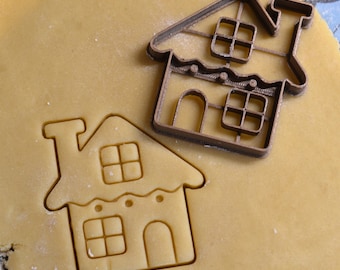 Tagliabiscotti della casa di pan di zenzero - Tagliabiscotti della casa - Tagliabiscotti di Natale - Bredele - Biscotto di pasta frolla di Natale - Biscotto di Natale