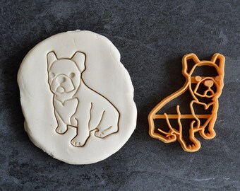 French bulldog cookie cutter - Bulldog cookie cutter - Bouledogue cookie cutter - Dog cookie cutter - Cookie cutter