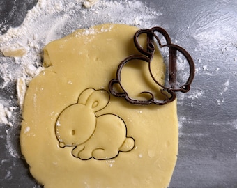 Bunny cookie cutter - Cute rabbit cookie cutter - Easter cookie cutter - Rabbit cookie cutter - Bunny cookie cutter