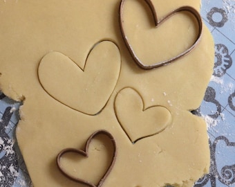 Emporte-pièce Coeur. Moule pour biscuits Saint Valentin.  Biscuits décorés Mariage