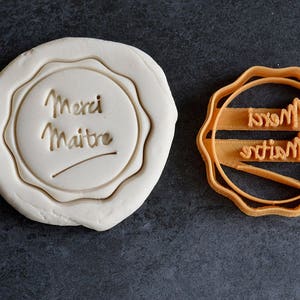 Gracias Maestro cortador de galletas - Regalo del maestro - Regalo de la escuela