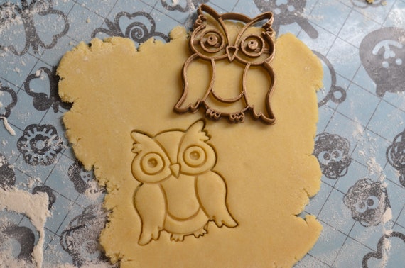 Emporte-pièce Hibou. Emporte-pièce Chouette. Emporte-pièce animaux de la forêt. Emporte-pièce oiseau. Moule pour biscuit Rapace