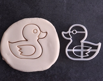 Donald Duck Cookie Cutter Holding the Number 1. Great for Your First