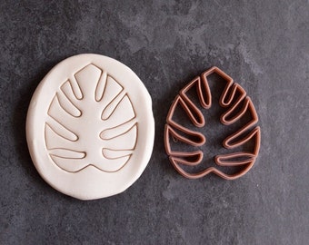 Monstera Leaf cookie cutter - Monstera cookie cutter - Cookie cutter - Jungle cookie cutter