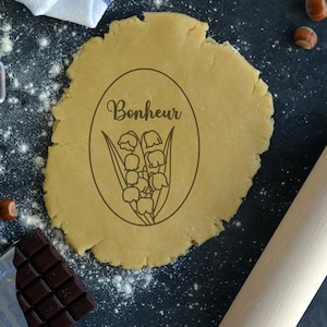 Lily of the Valley Lucky Charm Cookie Cutter. May 1st Cookie Cutter. Flower Cookie Cutter