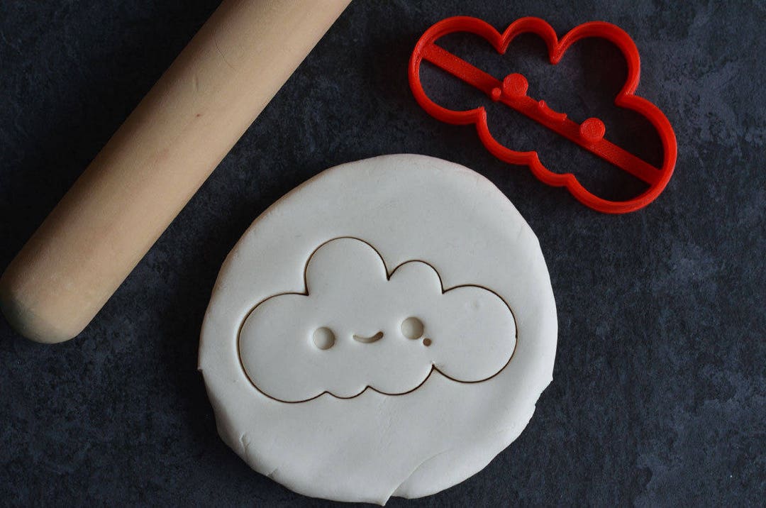 Kawaii Cloud Cookie Cutter. Cloud Cookie Mold - Etsy