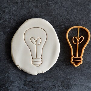 Cookie Cutter Bulb - Light Cookie Cutter - Idea Cookie Cutter