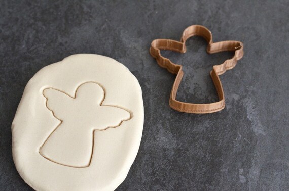 Angel cookie cutter Angel cookie mold Christmas cookie cutter birthday cookie cutter Personalized cookie cutter fondant cutter