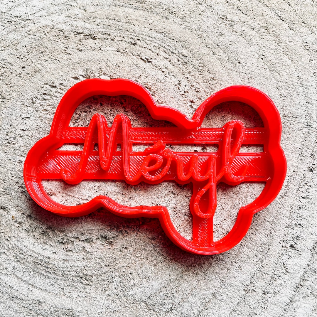The Cookie Cutter Hub Stampino per biscotti con scritta Love My Dad, per cupcake, fondente, glassa, argilla, decorazione da forno