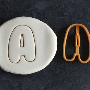 Cortador de biscoitos com letras do alfabeto e números. Moldes para Biscoitos de Letras e Números. Números de aniversário. Cortadores de biscoitos personalizados