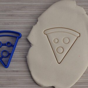 Pizza cookie cutter. Pizza cookie mold. image 1