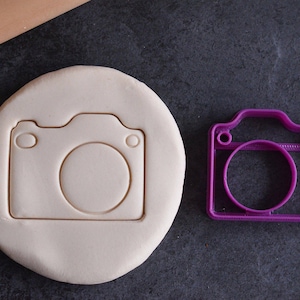 Camera cookie cutter. Photographer cookie cutter. Gift for photographer.