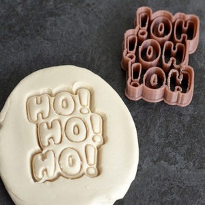 Ho Ho Ho Christmas cookie cutter - Santa cookie cutter - Winter cookie cutter - Christmas cookie cutter - Cookie cutter - Christmas